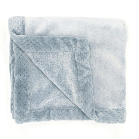 Aden Anais Plush Blanket Sea Blue