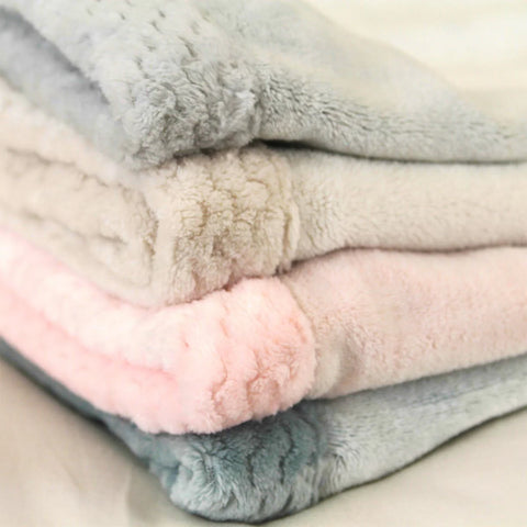 Aden Anais Plush Blanket Oatmeal