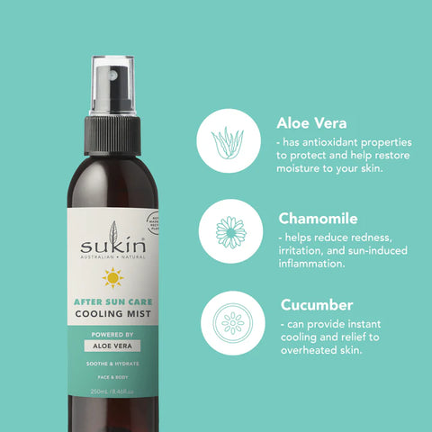 Sukin After Sun Cooling Mist 250 mL