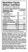 Allmax Nutrition Isoflex 2 lbs Nutrition Facts