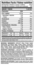 Allmax Nutrition Isoflex Chocolate Peanut Butter Nutrition Facts