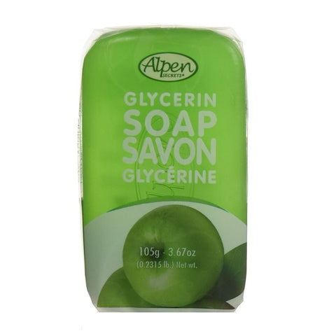 Alpen Secrets Glycerin Soap 105g Green Apple 