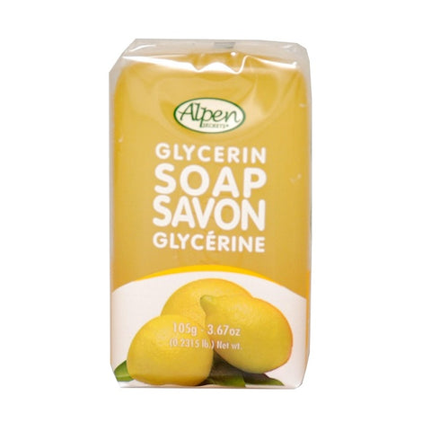 Alpen Secrets Glycerin Soap 105g Sunshine Citrus 
