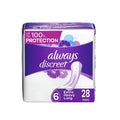 Always Discreet Incontinence Pads Extra Heavy Long 28 Count