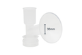 Ameda CustomFit Breast Flanges XL-XXL (32.5mm/36mm)