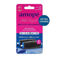 Amope Pedi Perfect Electronic Foot File Extra Coarse Refills 2 Replacement Rollers