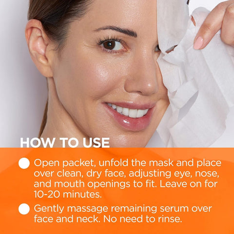 Andalou Naturals Instant Brighten & Tighten Hydro Serum Facial Sheet Mask