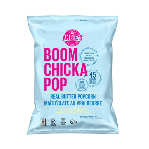 Expires March 2026 Clearance Angie's Boom Chicka Pop Real Butter Popcorn 125g