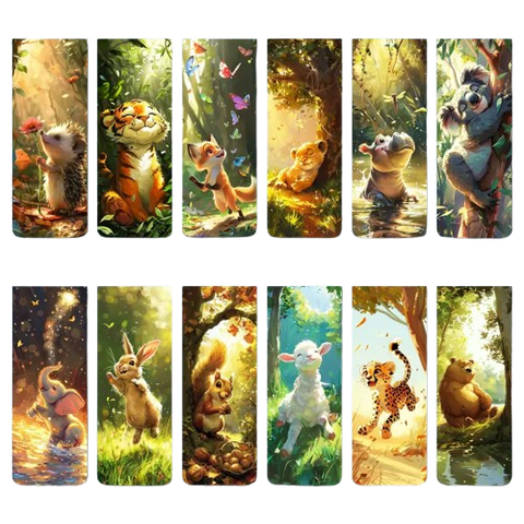 Magnetic Bookmark - Galaxy & Animal Assorted 1 Piece