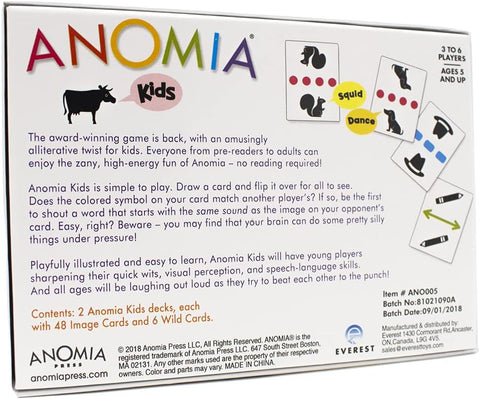 Anomia Press Kids Edition 