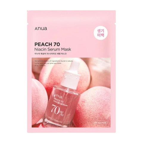 Anua Peach 70 Niacin Serum Mask