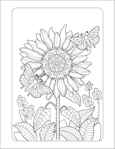 Anxiety Relief Coloring Book for Adults