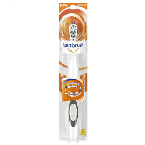 Arm & Hammer Spinbrush Battery Powered Toothbrush Soft Bristles - YesWellness.com