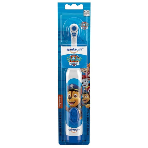 Arm & Hammer Spinbrush Kids Battery Powered Paw Patrol Toothbrush (Colours & Designs May Vary)