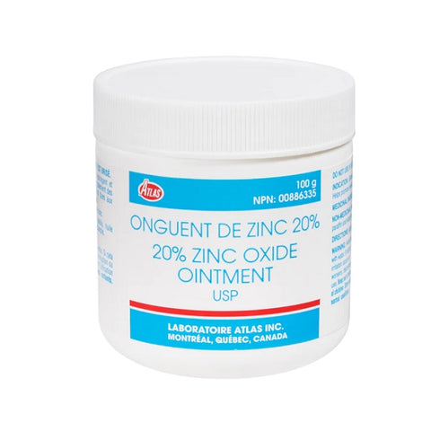 Atlas 20% Zinc Oxide Ointment 100g