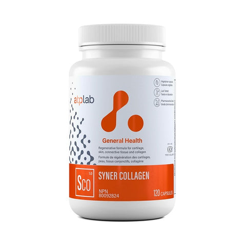 Atp Lab SYNER COLLAGEN General Health 120 Capsules - YesWellness.com