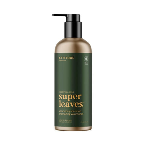 Attitude Natural Care Super Leaves Volumizing Shampoo 473mL - YesWellness.com