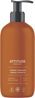 Attitude Orange Cinnamon Natural Care Hand Soap 473 mL