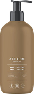 Attitude Vanilla Caramel Natural Care Hand Soap 473 mL
