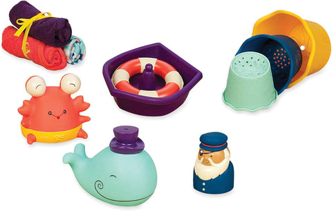 B. Toys Baby Wee B. Splashy Bath Toys - 11-Piece Set