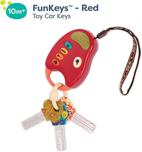 B. Toys Funkeys Toy Car Keys Red