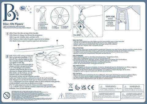B. Toys Skyrocopter Disc-Oh Flyers