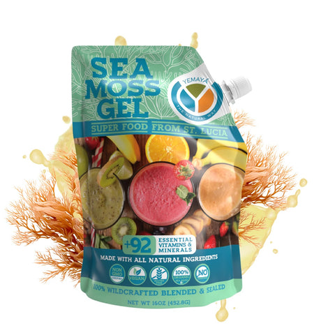 Yemaya Sea Moss Gel Pouch 454g (Various Flavours)