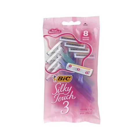 BIC Silky Touch 3 Women’s Disposable Razor 8 Count