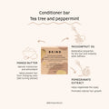 BKIND Conditioner Bar - Tea Tree & Peppermint 55g