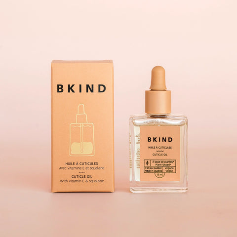 BKIND Cuticle Oil with Vitamin E and Squalane 15mL