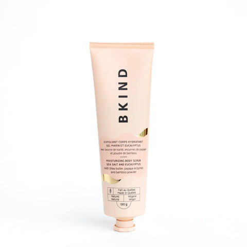 BKIND Moisturizing Body Scrub - Sea Salt and Eucalyptus 120g