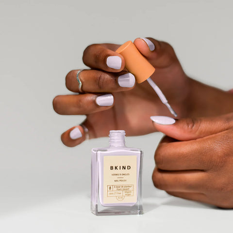 BKIND Nail Polish Run The World Soft Light Lilac 15mL