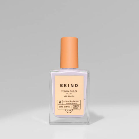 BKIND Nail Polish Run The World Soft Light Lilac 15mL