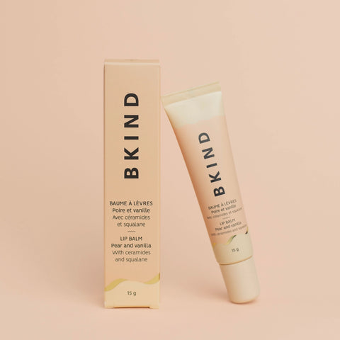 BKIND Nourishing Ceramide Lip Balm - Pear and Vanilla 15g