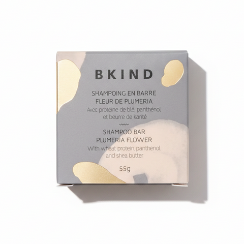 BKIND Shampoo Bar - Plumeria Flower 55g