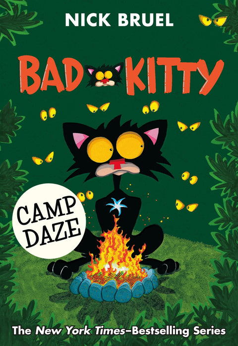 Bad Kitty Camp Daze Paperback Black and White Edition by Nick Bruel