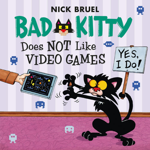 Bad Kitty Does Not Like Video Games