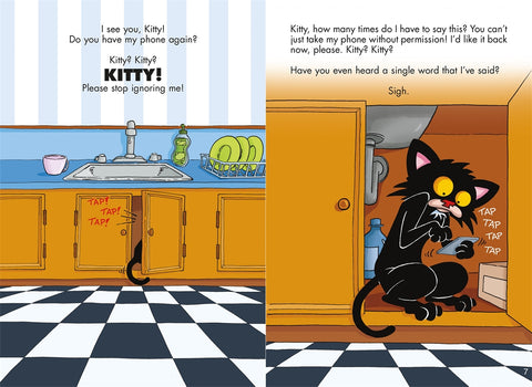 Bad Kitty Gets a Phone Graphic Novel by Nick Bruel