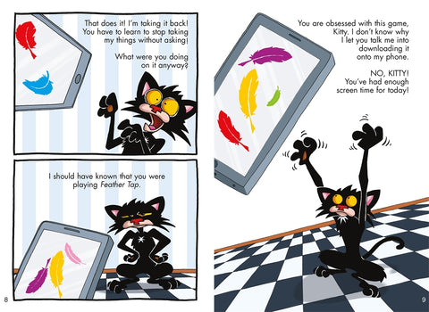Bad Kitty Gets a Phone Graphic Novel by Nick Bruel