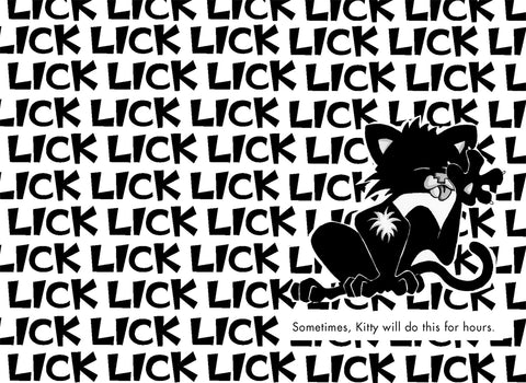 Bad Kitty Gets a Bath Paperback Black and White Edition by Nick Bruel