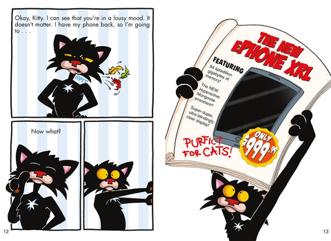 Bad Kitty Gets a Phone Graphic Novel by Nick Bruel