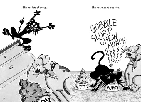 Bad Kitty Goes to the Vet Paperback Black-and-White Edition by Nick Bruel