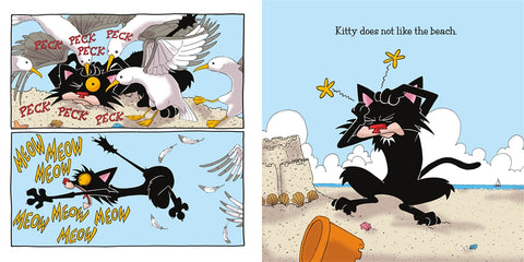 Bad Kitty Goes to the Beach by Nick Bruel