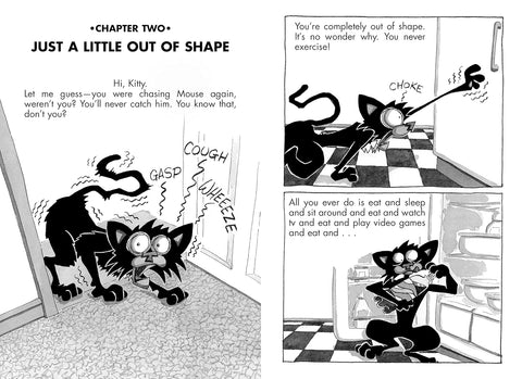 Bad Kitty Joins the Team - Paperback Black and White Edition