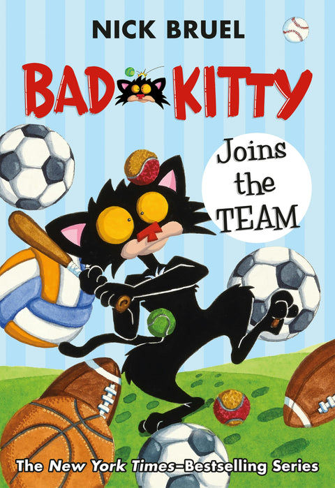Bad Kitty Joins the Team - Paperback Black and White Edition