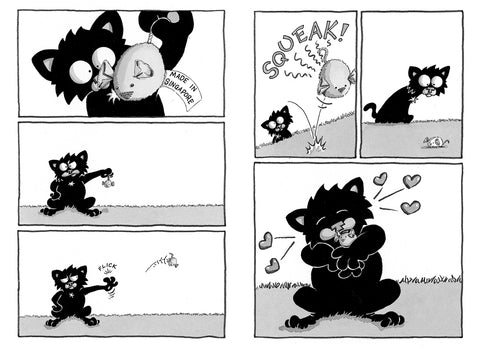 Bad Kitty: Kitten Trouble Paperback Black and White Edition by Nick Bruel