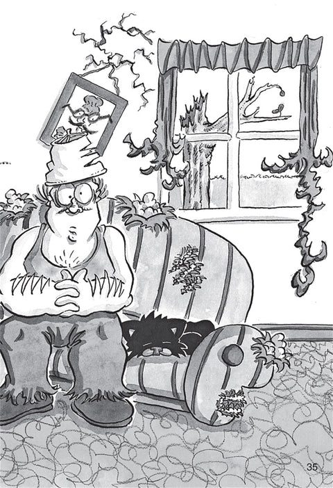 Bad Kitty Meets the Baby Paperback Black-and-White Edition by Nick Bruel