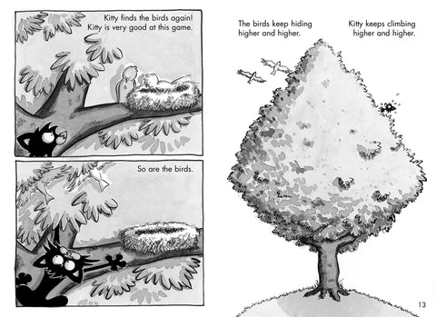 Bad Kitty Takes the Test Paperback Black and White Edition by Nick Bruel