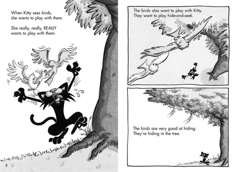 Bad Kitty Takes the Test Paperback Black and White Edition by Nick Bruel