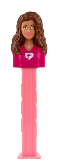 Pez Barbie Candy Dispenser - 1pc Assorted